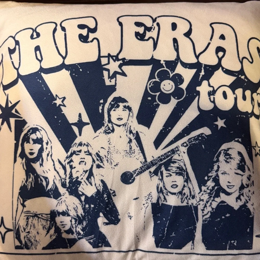 Pillow The Eras Tour Taylor Swift Swiftie Decor NWOT